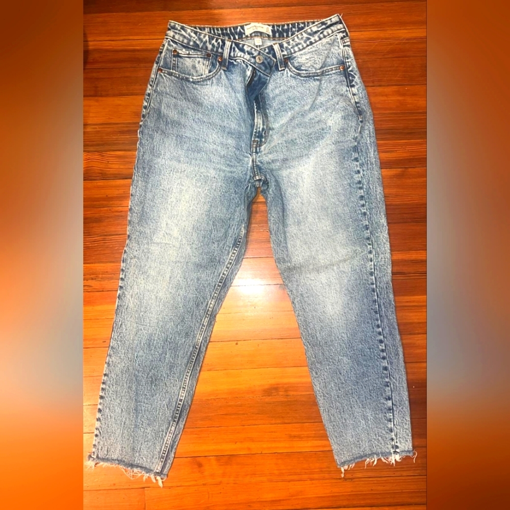 Abercrombie acid wash jeans